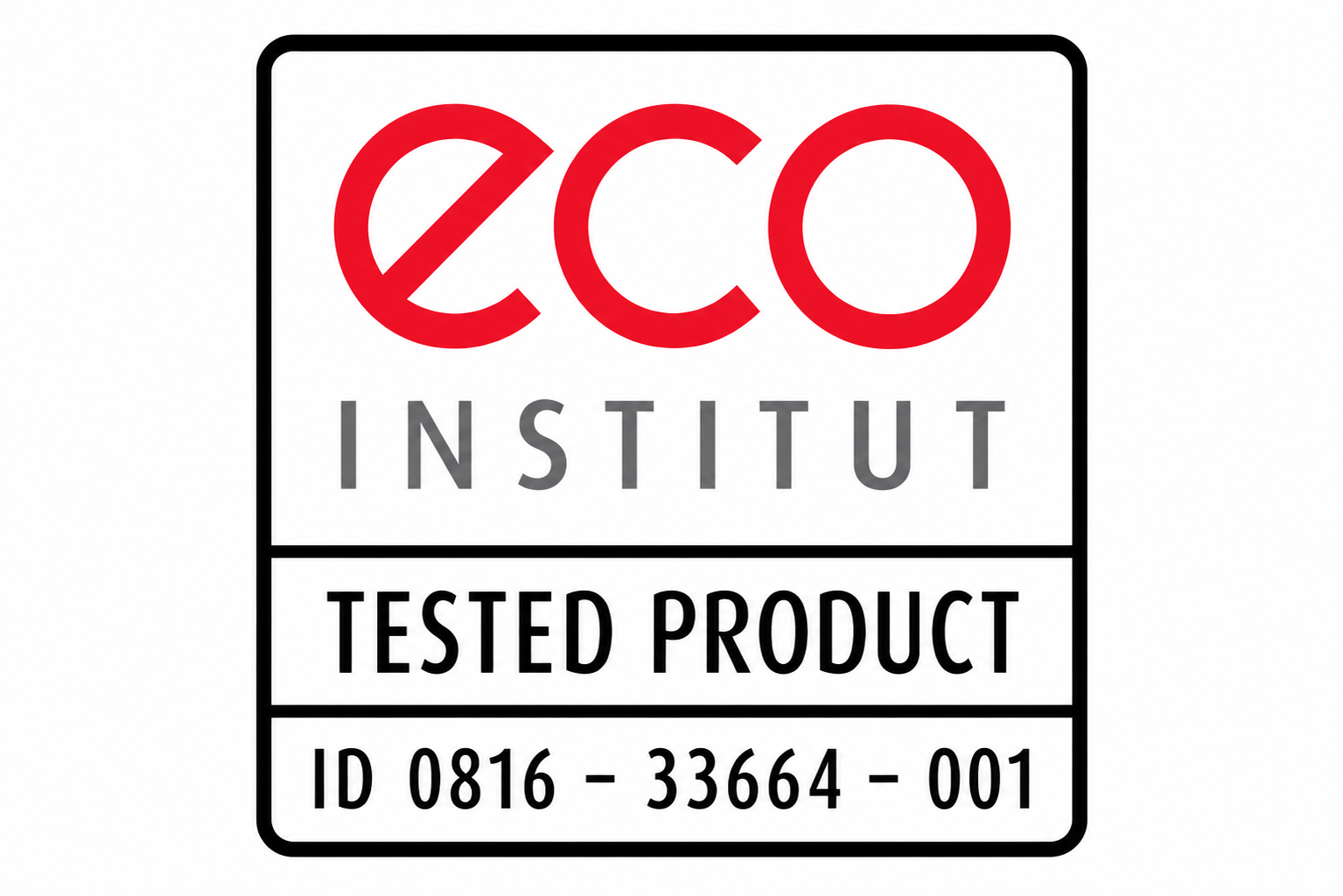 eco Institut – Tested Product